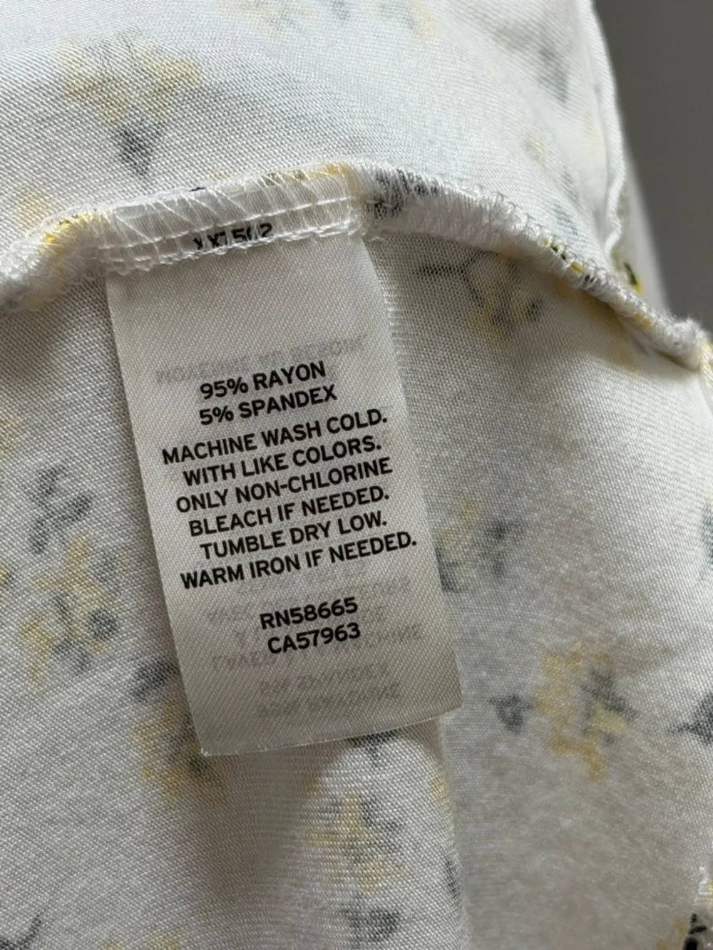 NORDSTROM Adorable A-line Dress Sleeveless Crew Neck XL 14/16 White/Flowers VGUC